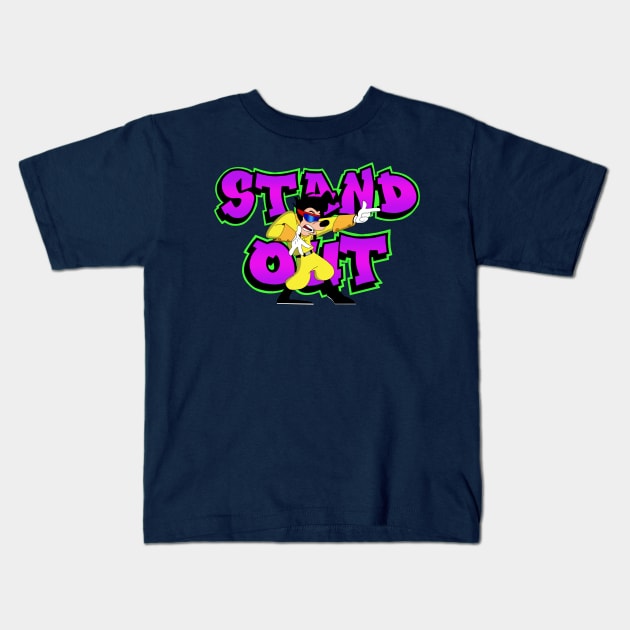 Stand Out Kids T-Shirt by LC Disnerd Designs